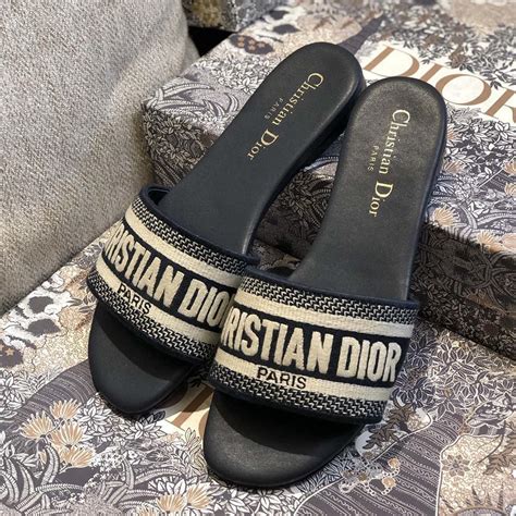 dior dway slides price|christian dior sandals price.